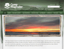 Tablet Screenshot of campmagruder.org